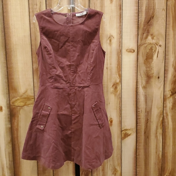 Modcloth Dresses & Skirts - Modcloth Rose Mauve Allure in Order Corduroy Dress
